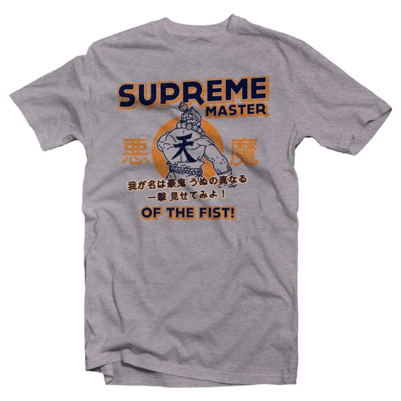 supreme master t shirt designs for merch teespring and printful