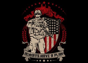 Us Army t shirt design for sale