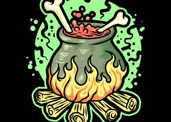 witch potion tshirt design