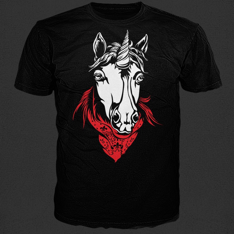 Unicorn tshirt design for sale