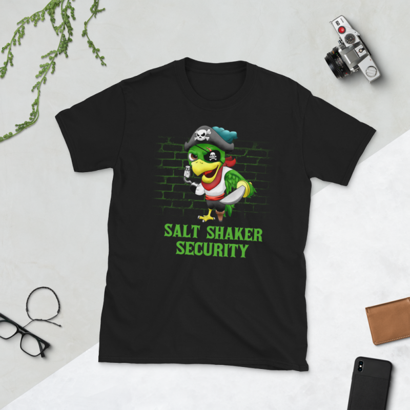 Pirate png – Salt shaker security t shirt designs for print on demand