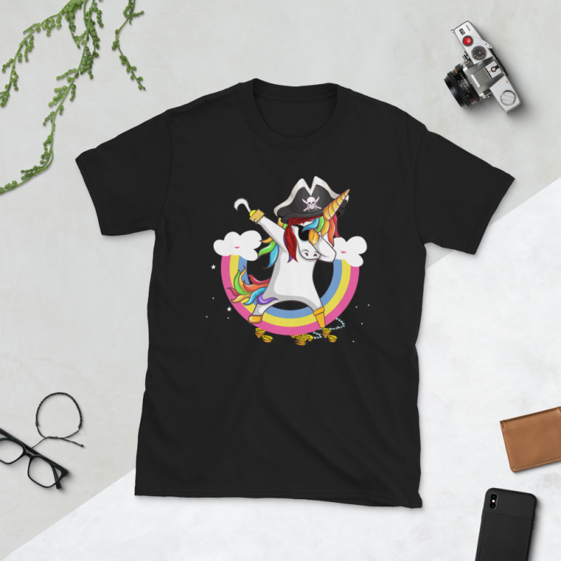 Pirate png – Unicorn Pirate commercial use t shirt designs