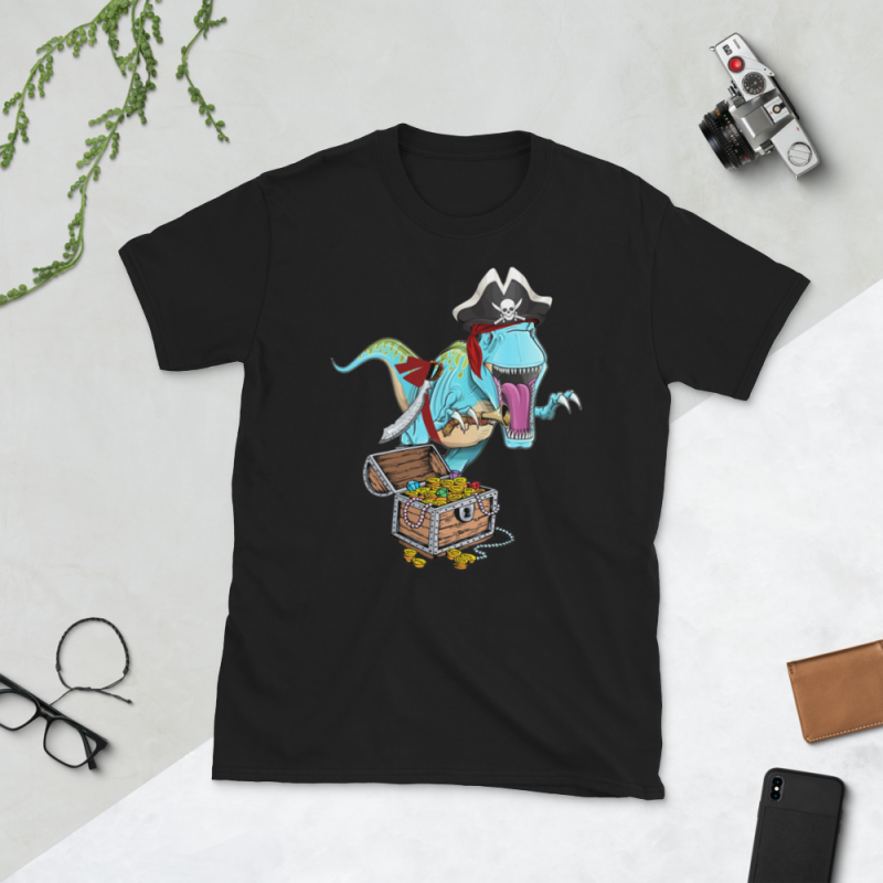 Pirate png – Dinosaur Pirate commercial use t shirt designs