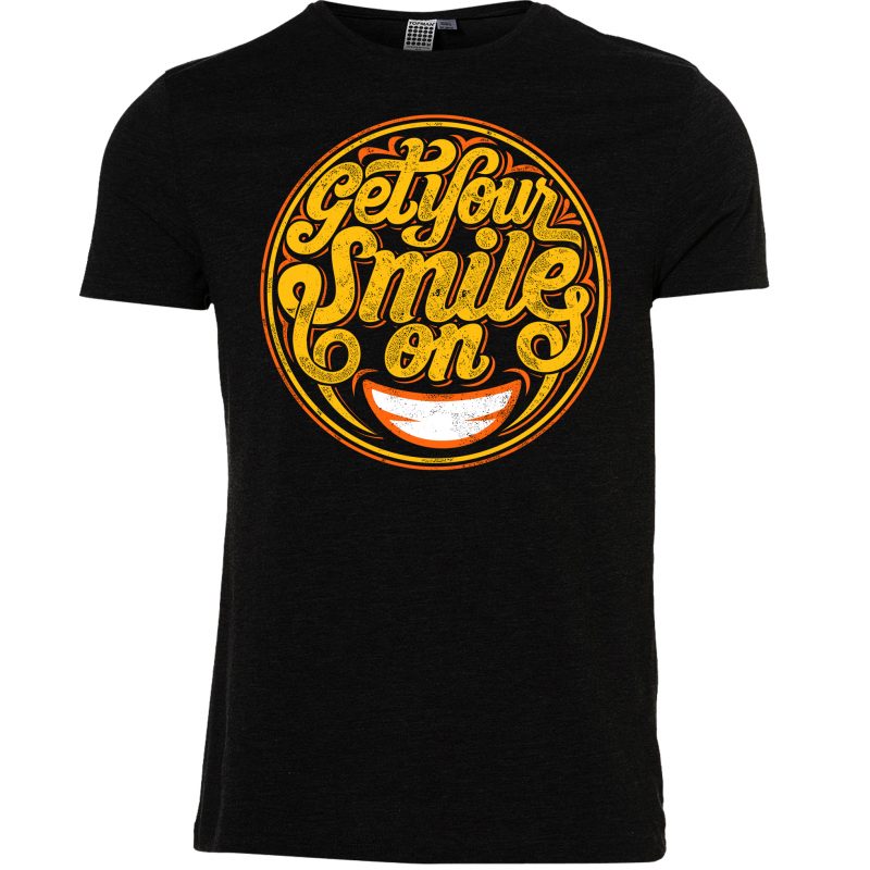 get your smile on t shirt designs for printify