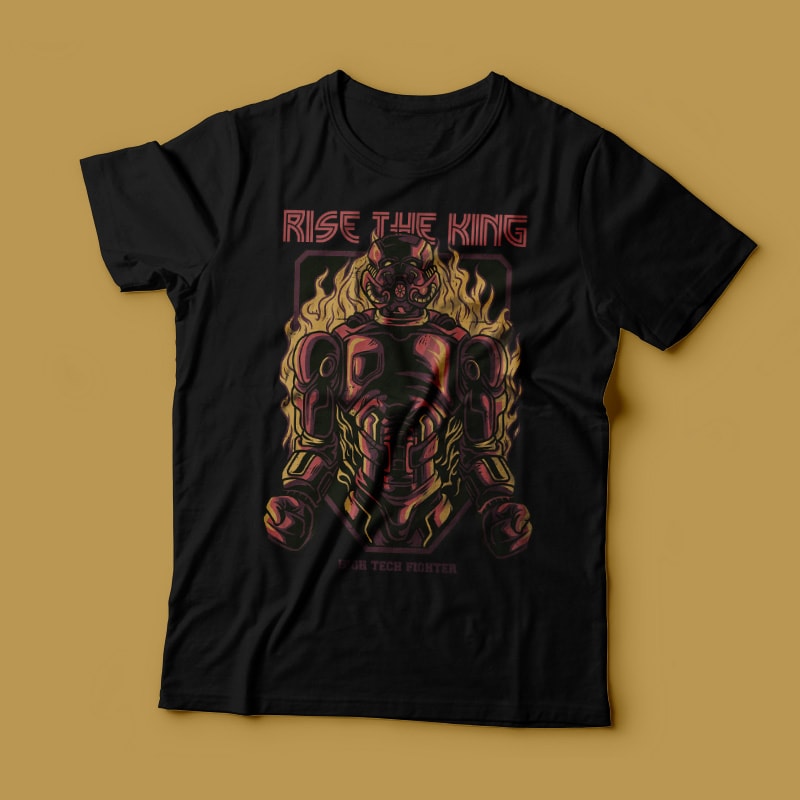 Rise the King T-Shirt Design buy tshirt design