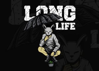 LONG LIFE T-SHIRT DESIGN