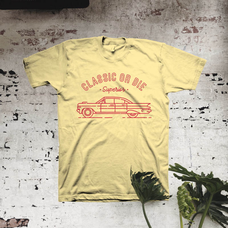 Classic or Die t shirt design graphic