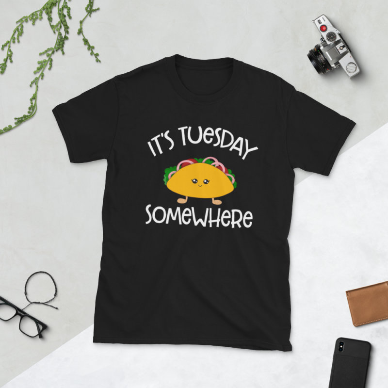 Taco png – It’s tuesday somewhere t shirt design png
