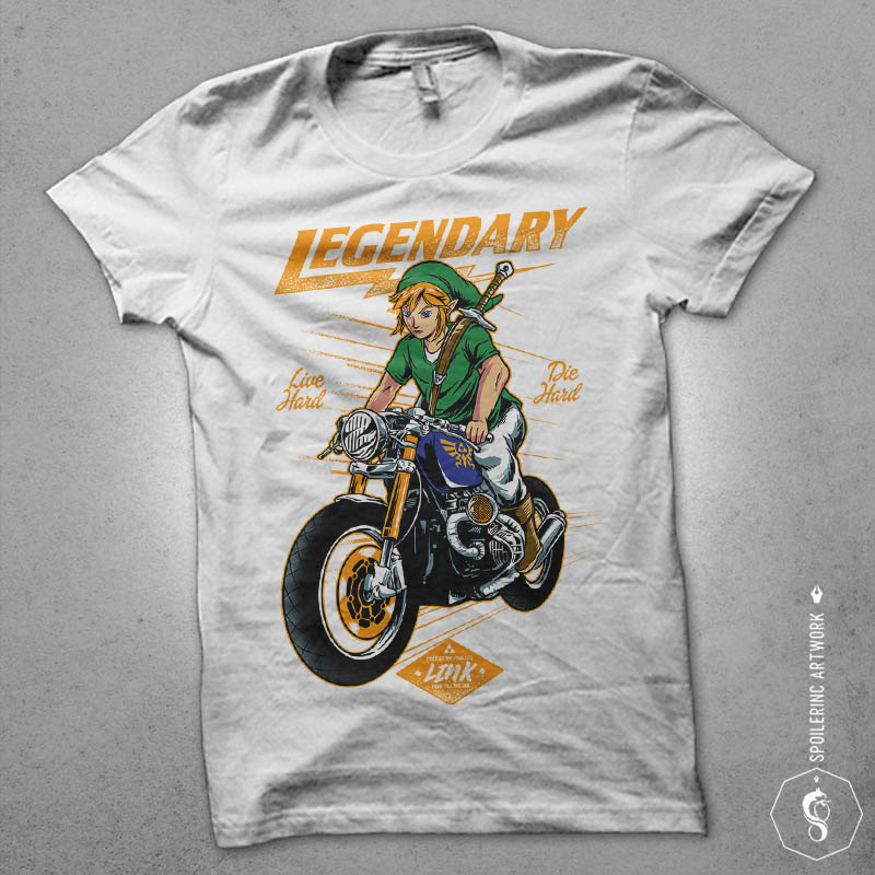 green vagabond Graphic t-shirt design t shirt designs for merch teespring and printful