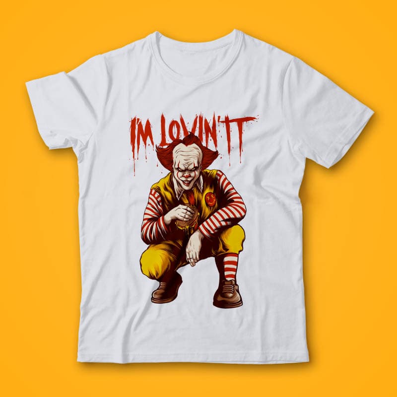 I’m Lovin IT t shirt designs for printify