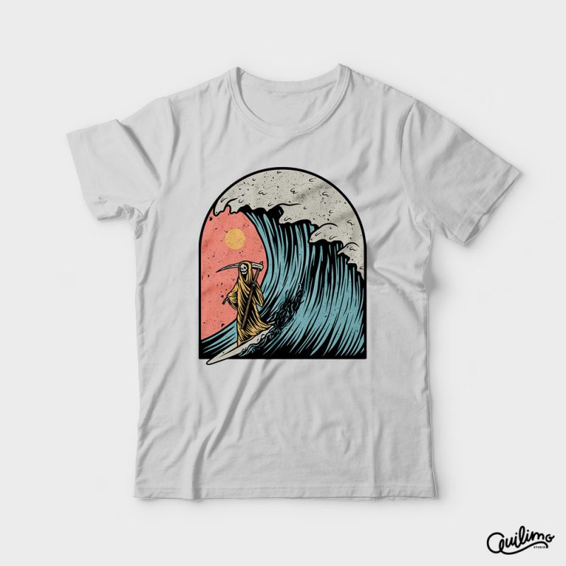 Wave Conqueror t shirt designs for merch teespring and printful