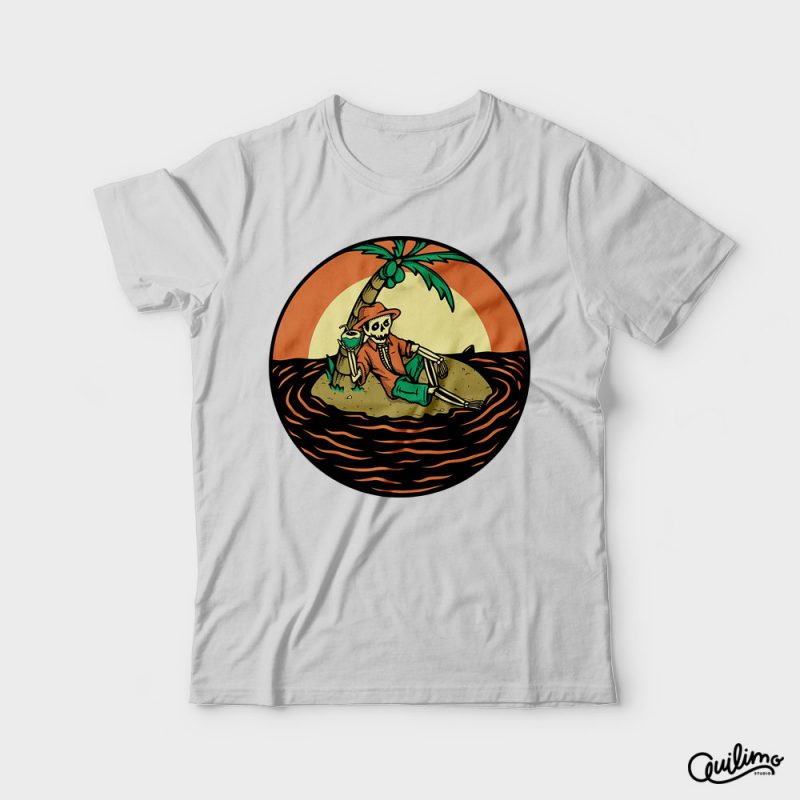 Stranded in Heaven t shirt designs for merch teespring and printful