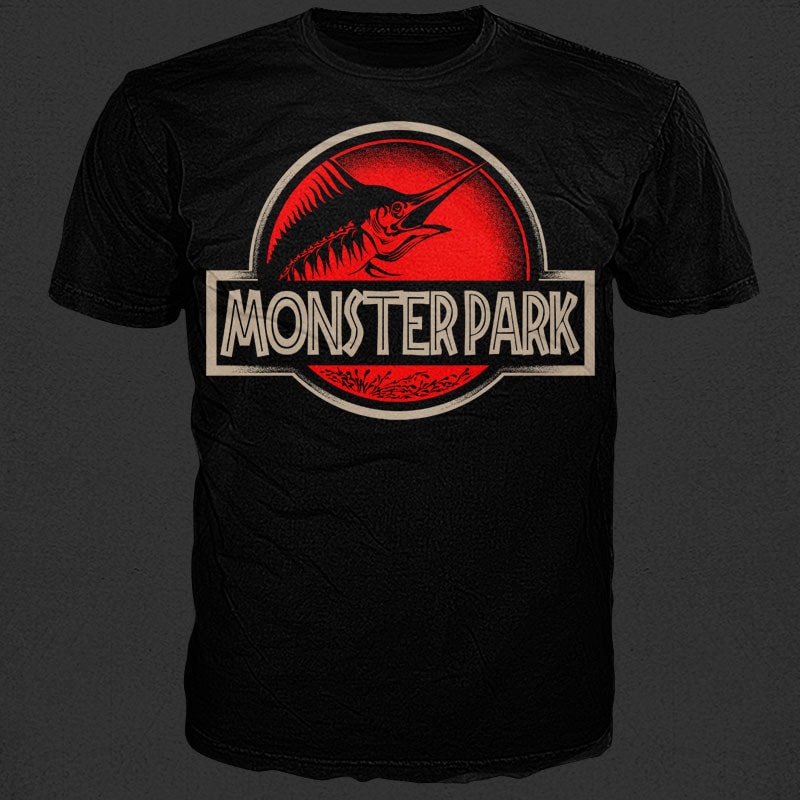Monster Park buy t shirt design