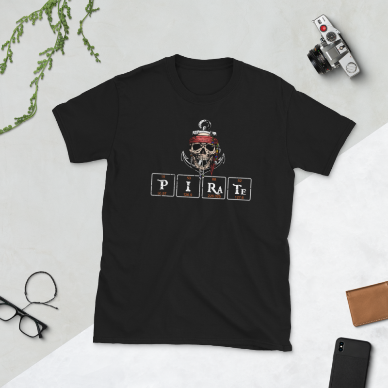 Pirate png – Chemistry Pirate commercial use t shirt designs