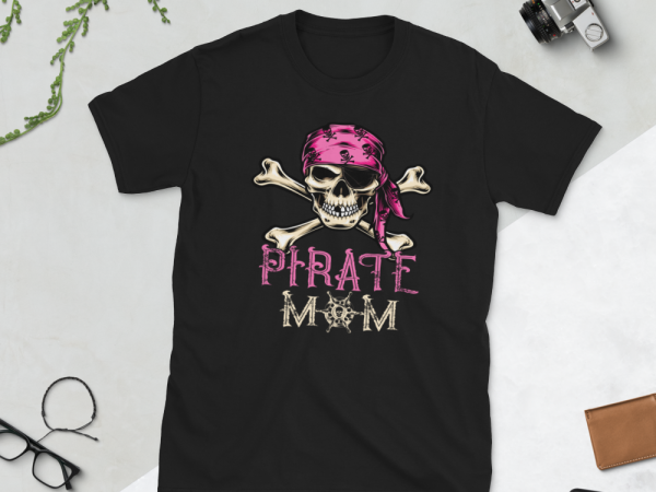Pirate png – pirate mom t-shirt design for commercial use