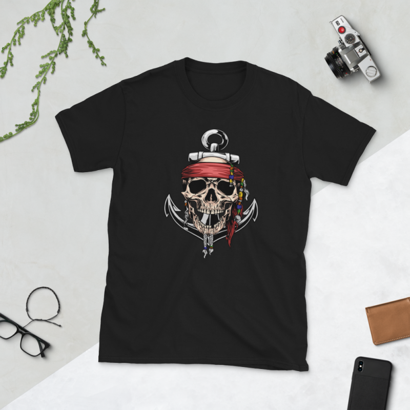 Pirate png – Pirate Skull t shirt designs for print on demand