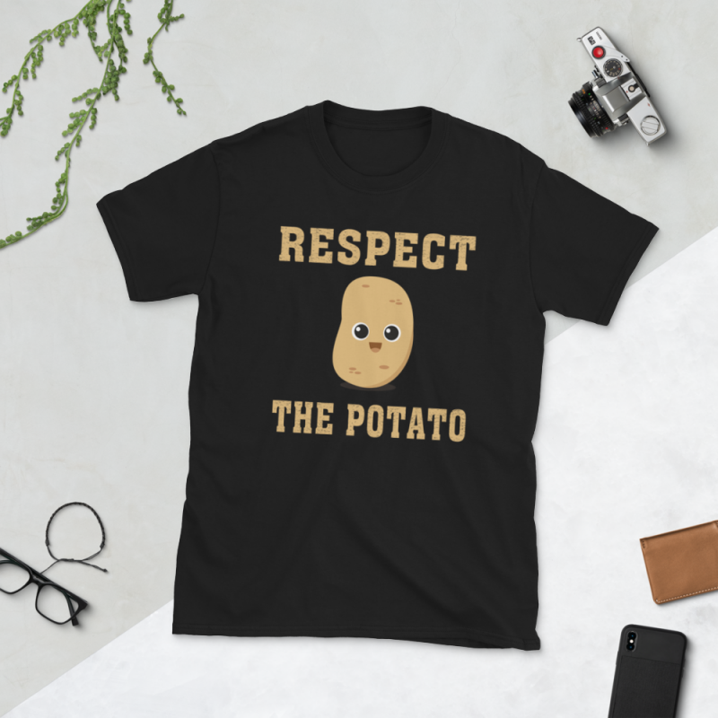Vegan png – respect the potato tshirt-factory.com