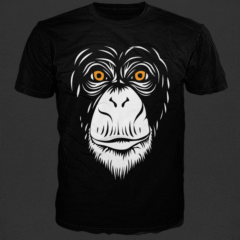 Sarkowi the Monkey tshirt factory