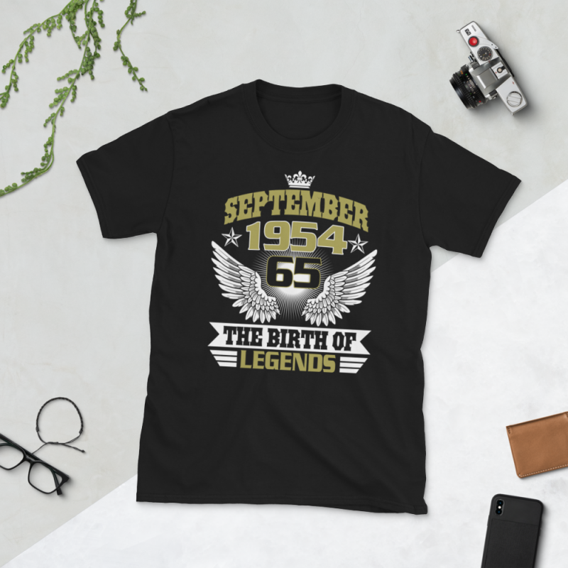 Legends Were Born In August 1954, 65th Birthday Shirts Legends Were Born In August 1954, 65th Birthday Shirts