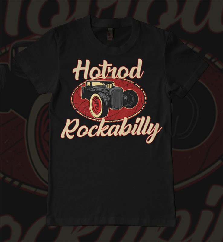 HOTRODS T-SHIRT DESIGN t shirt designs for printify