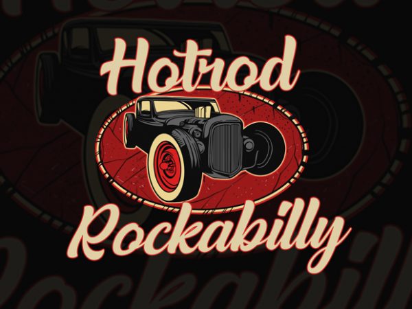 Hotrods t-shirt design