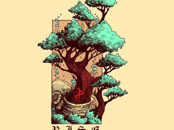 Rise t-shirt design Rise t-shirt design