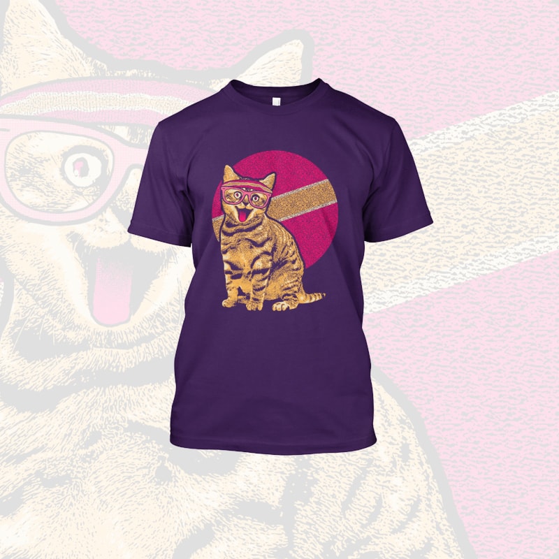 Workout Cat t shirt designs for sale