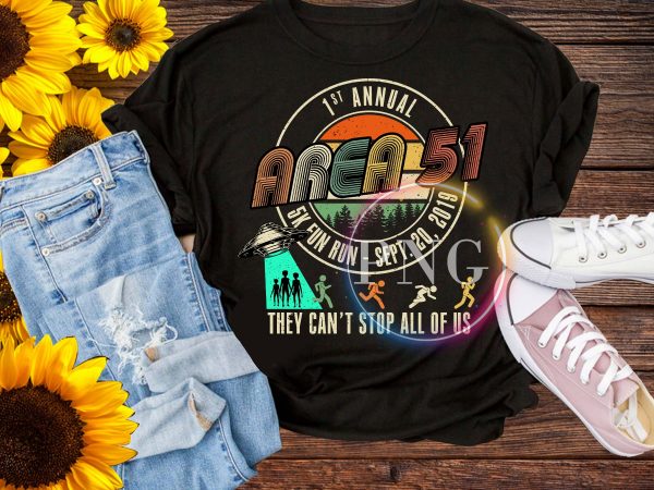1st Annual Area 51 5K Fun Run – Sept 20 2019 Vintage Funny UFO, Alien T-Shirt 1st Annual Area 51 5K Fun Run – Sept 20 2019 Vintage Funny UFO, Alien T-Shirt