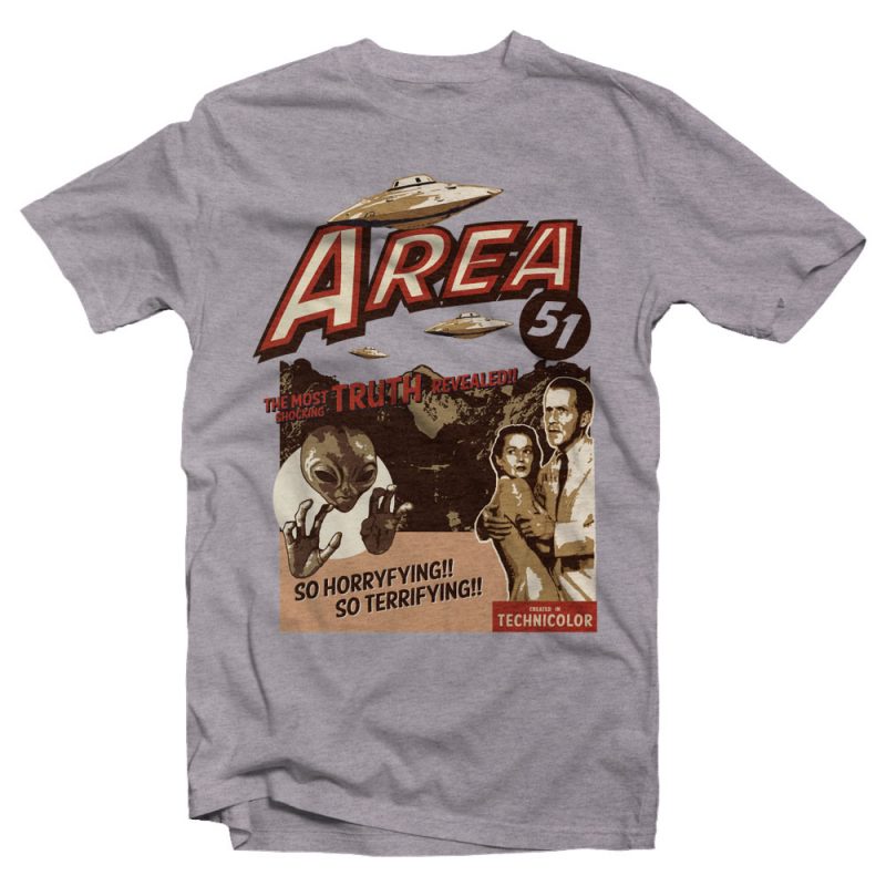 area 51 t shirt designs for printify
