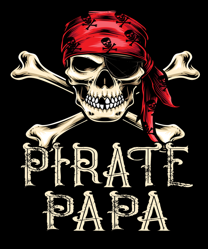 design　Buy　Pirate　use　commercial　t-shirt　Pirate　png　–　designs　papa　t-shirt