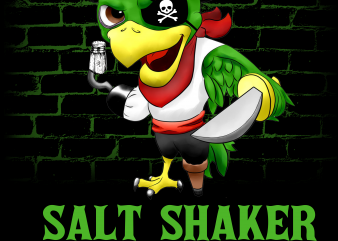Pirate png – Salt shaker security t shirt design to buy