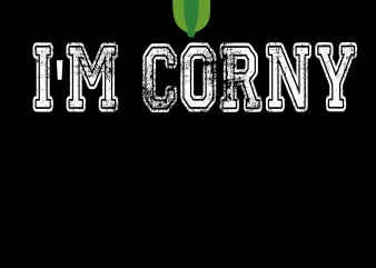 Vegan Png – I’m corny shirt design png