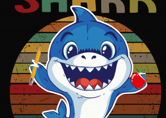 Back to School png file pre-K Shark Doo Doo buy t shirt design for commercial use