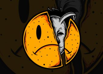 FAKE SMILE T-SHIRT DESIGN