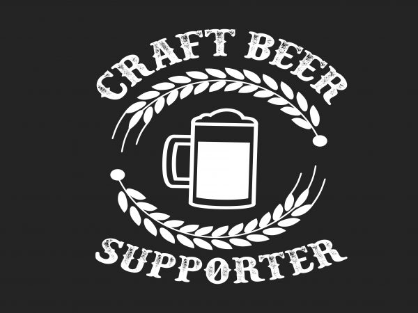 Craft Beer t shirt vector file Craft Beer t shirt vector file
