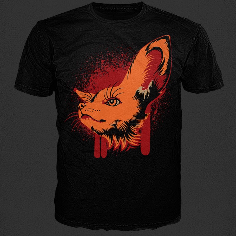 Fox vector shirt designs