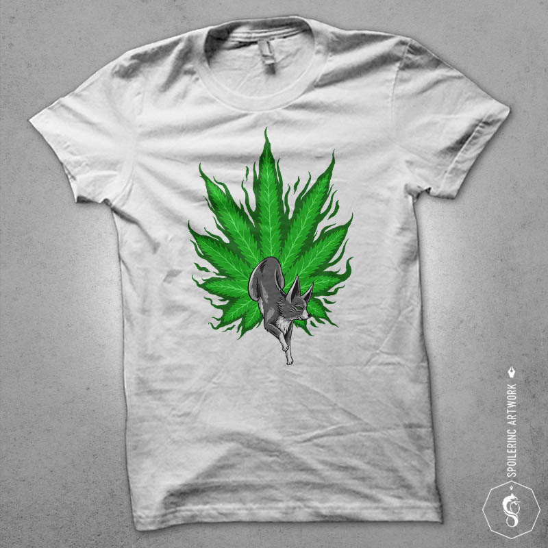 eternal kyuubi Graphic t-shirt design vector shirt designs