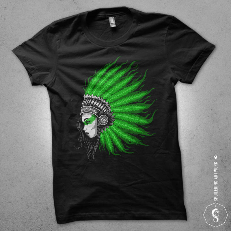 hair of fire Graphic t-shirt design t shirt design png