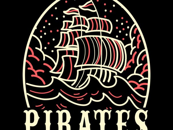 Pirates tshirt design