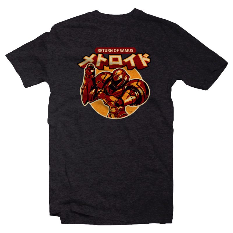 return of samus t shirt designs for merch teespring and printful