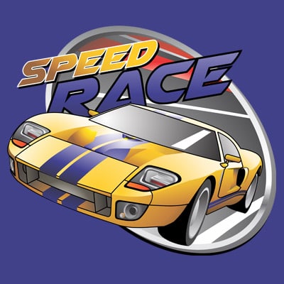 Speed race buy t shirt design artwork