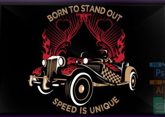 Speed Exciting buy t shirt design