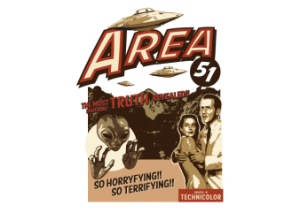 area 51 commercial use t-shirt design