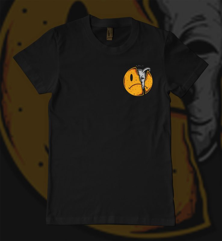 FAKE SMILE T-SHIRT DESIGN vector t shirt design
