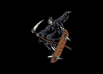 Skate Reaper buy t shirt design