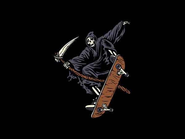 Skate reaper buy t shirt design