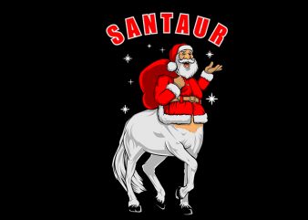 Santaur Vector t-shirt design