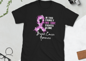 Breast Cancer Awareness print ready t shirt design