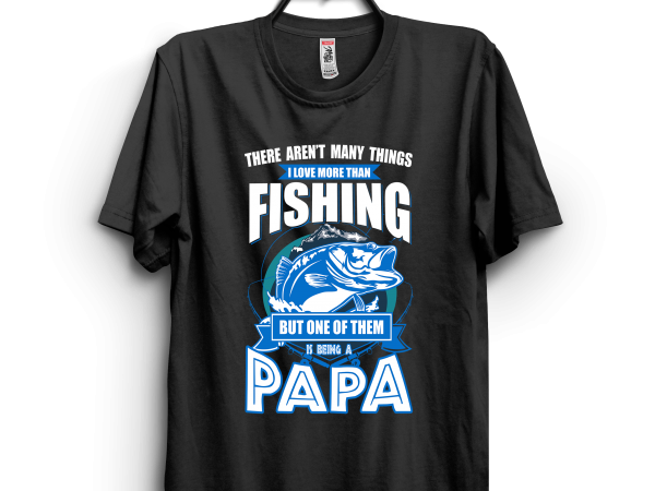 Papa fishing t shirt design for sale Papa fishing t shirt design for sale
