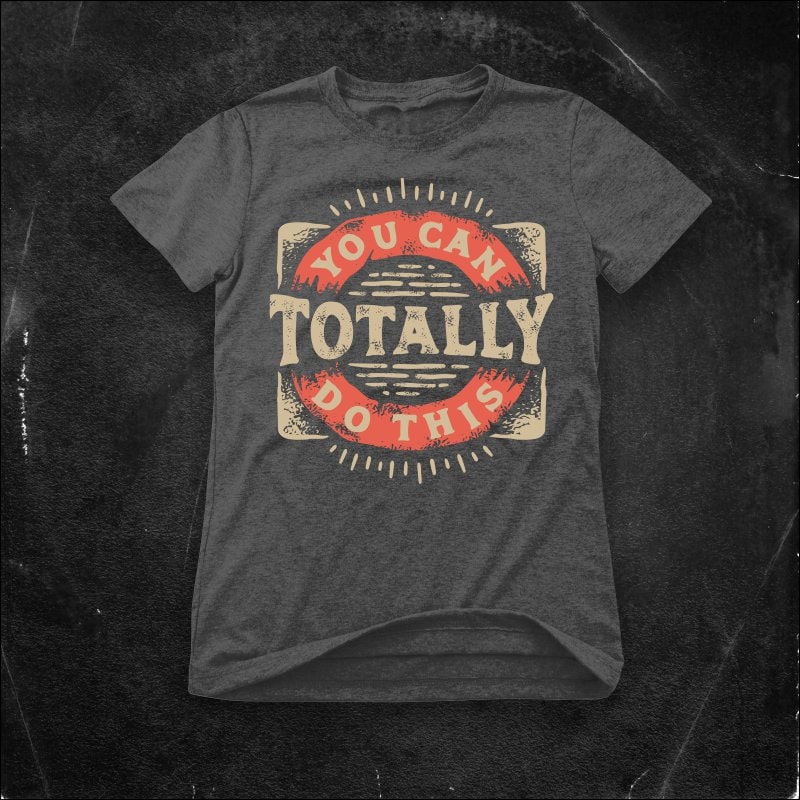 You can totally do this vector t-shirt design for commercial use - Buy ...